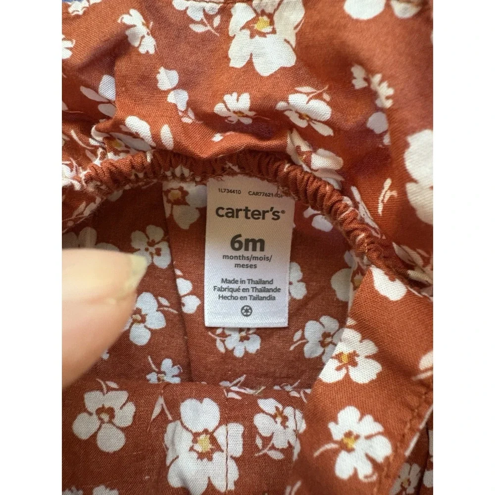 Baby Girl Clothes Lot of 3 – 6M, 18M, 24M – OshKosh Skirt, Pink Tutu, Brown Flor